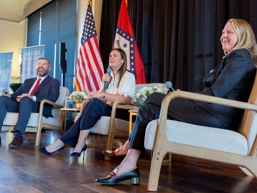 Josh McGee, Governor Sarah Huckabee Sanders, Sarah McKenzie